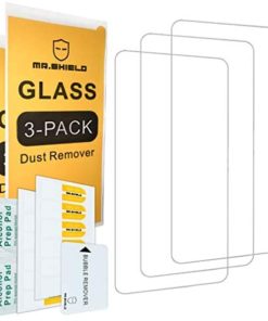 [3-Pack]-Mr.Shield for Motorola (Moto G Power) [Tempered Glass] [Japan Glass with 9H Hardness] Screen Protector with Lifetime Replacement