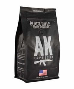 AK-47 Medium Roast Ground Coffee by Black Rifle Coffee Company | 12 oz Bag of Premium Gourmet Specialty Coffee | Perfect Coffee Lovers Gift