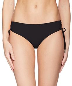 Anne Cole Women's Alex Solid Side Tie Adjustable Bikini Swim Bottom