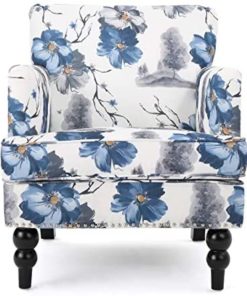 Christopher Knight Home Boaz Fabric Club Chair, Floral Print
