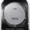 Coby Portable Compact CD Player (Silver)
