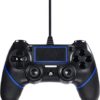 Etpark PS4 Wired Controller for Playstation 4, Professional USB PS4 Wired Gamepad (Black Wired)