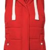 FASHION BOOMY Women's Hooded Padding Puffer Vest - Sleeveless Outwear Jacket