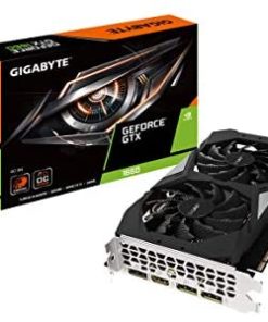 Gigabyte GeForce GTX 1660 OC 6G Graphics Card, 2X Windforce Fans, 6GB 192-bit GDDR5, Gv-N1660OC-6GD Video Card