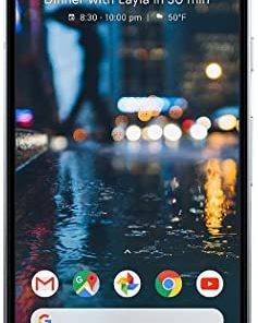 Google Pixel 2, 64GB, Clearly White, GSM Unlocked Android Smartphone, 5