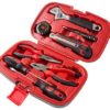 Household Hand Tools, Tool Set - 9 Piece by Stalwart, Set Includes – Adjustable Wrench, Screwdriver, Pliers (Tool Kit for the Home, Office, or Car)