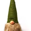 ITOMTE Handmade Swedish Gnome, Scandinavian Tomte, Yule Santa Nisse, Nordic Figurine, Plush Elf Toy, Home Decor, Winter Table Ornament, Christmas Decorations, Holiday Presents - 12 Inches, Green