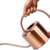 KIBAGA Decorative Copper Colored 40oz Watering Can - Easy Pour Gooseneck Spout for Fast and Easy Indoor Plant Watering