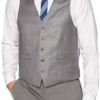 Kenneth Cole REACTION Men's Techni-Cole Stretch Slim Fit Suit Separate (Blazer, Pant, and Vest)