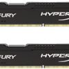 Kingston HyperX FURY 8GB Kit (2x4GB) 1600MHz DDR3 CL10 DIMM - Black (HX316C10FBK2/8)