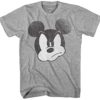 Mad Mickey Mouse Graphic Tee Classic Vintage Disneyland World Mens Adult Tee Graphic T-Shirt for Men Tshirt