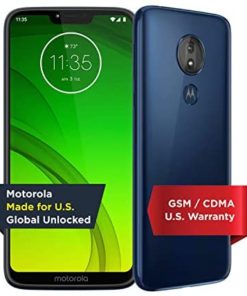 Moto G7 Power | Unlocked | Made for US by Motorola | 3/32GB | 12MP Camera | Blue