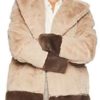 Rachel Roy Women's Faux Fur Coat