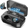[Xmythorig Ultimate] True Wireless Earbuds Bluetooth 5.0 Headphones, IPX7 Waterproof Earphones for Sports, 110H Playtime w/ 3300mAh Charging Case, 3D Stereo Audio Touch Control in-Ear Headset w/Mic